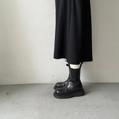 homspun  コットンウールハイソックス