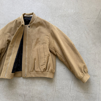 TENNE HANDCRAFTED MODERN  ブリスベンモスモールスキンコットンパデッドブルゾン