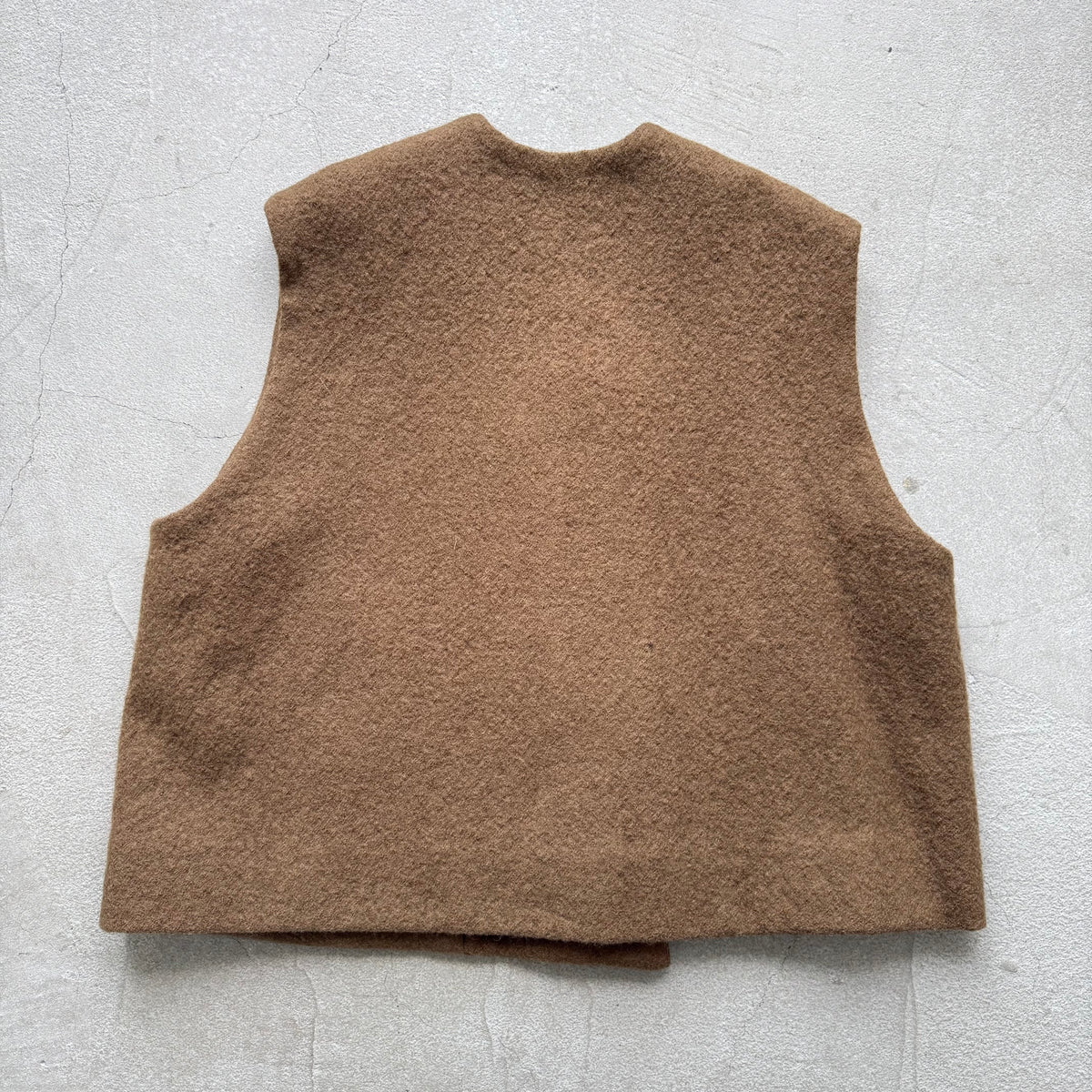 atelier d'antan  Grecoウールベスト　ブラウン