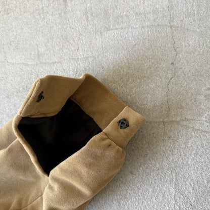 TENNE HANDCRAFTED MODERN  ブリスベンモスモールスキンコットンパデッドブルゾン