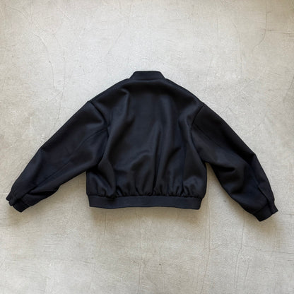 TENNE HANDCRAFTED MODERN カシミアウールブルゾン　ブラック